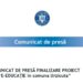 COMUNICAT DE PRESĂ FINALIZARE PROIECT “E-EDUCAŢIE in comuna Urzicuta”