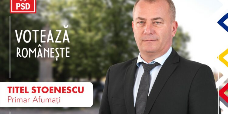 Titel Stoenescu – primarul care a transformat comuna Afumați într-o localitate modernă, cu fonduri europene