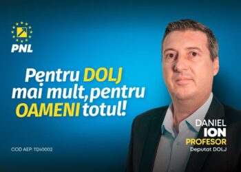 Daniel Alexandru Ion (PNL Dolj): Votul pentru PNL – Votul pentru o Românie modernă și puternică